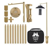 Soporte de luz para mesa, soporte de trípode ligero de aleación de aluminio para exteriores, montaje en escritorio, soporte de linterna, soporte de trípode resistente para cámara, linterna, teléfono