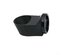 Soporte de luz para tija de sillín de bicicleta de 27 2 mm de diámetro para soporte de luz trasera Garmin, material de fibra de carbono para accesorio de bicicleta ligero y fuerte (negro)