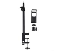 Soporte de luz portátil de metal con agarre seguro para mesas, herramienta esencial para serpentinas y fotógrafos