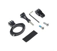 Soporte de luz trasera de bicicleta para montaje de luz trasera de | Compatible con Magicshine RN120, Seemee 60-300, interfaz segura de tres puntas, aluminio CNC, peso de 27 g