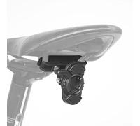 Soporte de luz trasera para sillín de bicicleta, adaptador de montaje para Garmin Varia RCT715, compatible con cámaras de acción, ángulo ajustable de 45 grados