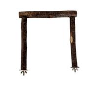 Soporte de madera ajustable para pájaros versátil para comodidad y entretenimiento de pájaros, fácil de limpiar, adecuado para criadores de aves