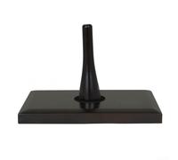 Soporte de madera ligero para clarinete Sib diseñado para minimizar el movimiento en suelos planos o ligeramente irregulares