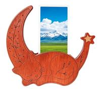 Soporte De Madera Para Cartas Del Tarot Decoración Escritorio Gato Madera