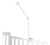 Soporte de Madera para Cuna, Soporte Móvil para Bebé, Altura Ajustable, para Campanas de Viento, Juguetes y Decoración de Habitación Infantil