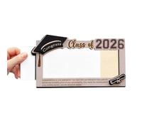 Soporte de madera para dinero, divertido expositor de madera como regalo de fiesta, caja de sobres para tarjetas de dinero, para familias, amigos, niñas, niños, adolescentes, hijas y ceremonias de