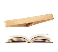 Soporte de madera para libro de pulgar - Soporte para abrir libros de 5.43 pulgadas - Asistente de lectura de pulgar, página H para estudiantes, profesores, mujeres, hombres, niños y lectores ávidos