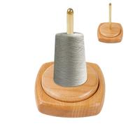 Soporte de madera para , organizador giratorio, soporte para bolas de con rodamiento suave, para adultos, principiantes, amantes del bordado, tejer y hacer ganchillo