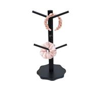 Soporte de madera para pretzels, expositor de postres, organizador en forma de árbol con 6 brazos con base estable para catering, buffet, recepción de bodas, brunch de vacaciones, panadería, café, etc