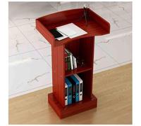 Soporte de madera para sala de conferencias, iglesia, escuela, hogar y restaurante, mesa de púlpito inclinada para reuniones y eventos (A-1)