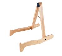 Soporte de madera para ukelele, soporte de guitarra con marco A, soporte para instrumentos musicales con lado liso para ukeleles, violines, guitarras