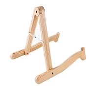 Soporte de madera para ukelele, soporte para guitarra con marco A, soporte para instrumentos musicales con lado liso para ukeleles, violines, soporte de madera para guitarra