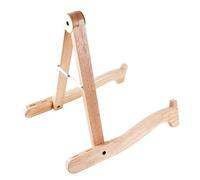Soporte de madera para ukelele y guitarra, con marco A, soporte para instrumentos musicales con lado liso para ukeleles y violines
