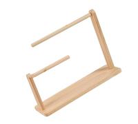 Soporte de madera resistente para almacenamiento de joyas, múltiples niveles, diseño de ahorro de espacio, accesorio para el hogar, tienda, uso diario, exhibición de joyas de madera