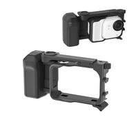 Soporte de mango de cámara para Insta360 GO Ultra, marco protector de agarre de liberación rápida con diseño de agarre ergonómico de una sola pieza, soporte de mano antideslizante para fotografía de