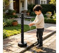 Soporte de manguera de columna de agua para jardín, espiga para exteriores, hidrante de cobre para patio
