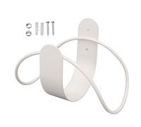 Soporte de manguera de jardín,1,8x5,3x5,3x8,5in estante de almacenamiento de tubería de agua de acero inoxidable Montaje de pared Fuerte Carga de carga Carrete de gancho de colgante para la granja