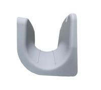Soporte de Manguera de Jardín de Plástico, Colgador Pared | Diseño para Colgar en Pared, Ranuras de Sujeción, Orificio Superior, Orden para Mangueras y Cables