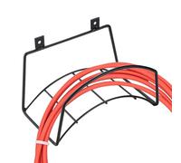 Soporte de manguera de jardín genérico para mangueras de manguera pesada | Soporte de manguera de agua pesada | Rack de tuberías de ahorro de espacio para garajes, patios, terrazas, piscinas