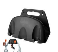 Soporte de manguera de pared - Gancho de soporte de manguera duradero, soporte de carrete de línea de agua de jardín, soporte de almacenamiento de tuberías, soporte de montaje en pared para cable de