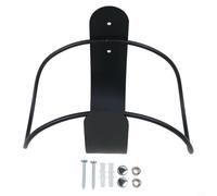 Soporte de manguera de pared para almacenamiento de manguera de jardín, colgador de acero al carbono con capacidad de carga de 5 kg, soporta hasta 30 m de manguera, diseño que ahorra espacio, incluye