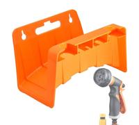 Soporte de manguera de riego, soporte de almacenamiento resistente, gancho de garaje para mantenimiento de tuberías de exterior, para organización de piscina, herramientas, luces, cuerdas, garaje