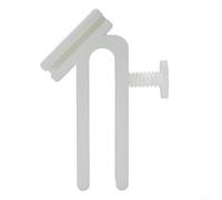 Soporte de manguera de tubo de agua con clip de montaje, soporte de manguera de cubo para fijar de forma segura mangueras de agua al tanque de peces de borde de cubo de jardín para tareas de limpieza