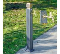 Soporte de manguera flexible para grifo de jardín, diseño a prueba de heladas para grifos de agua montados en el suelo, solución de riego eficiente