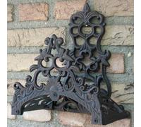 Soporte de Manguera Jardín para Clásica Casa Campo Anikbraun Hierro Fundido