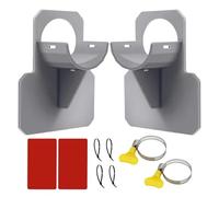 Soporte de manguera para piscinas, soporte para manguera de agua para piscina, gancho de abrazadera de tubo ajustable, accesorios para jardín, terraza al aire libre