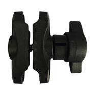 Soporte De Manillar Con Cabeza De Bola: Adaptador De Cabeza De Bola Que Absorbe Los Golpes, Base De Montaje De Abrazadera De Bolas De Rotación De 360 grados Para Manillar, Soporte Resistente, Herram