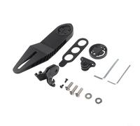 Soporte de manillar de aleación de aluminio para bicicleta, resistente al viento, para Garmin - Bariten - Para Maijin - Para Blackbird - Walker - Para CYCPLUS - Accesorios de ciclismo ligeros - Negro