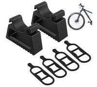 Soporte de manillar de reparación de bicicletas, soporte desmontable de liberación rápida para mantenimiento y almacenamiento, ideal para aparcamiento en garaje, hogar, cobertizo, taller o apartamento