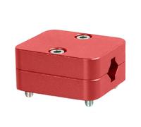 Soporte de manillar genérico para moto - Soporte de aluminio | Adecuado para barras de 12 a 16 mm | Suplemento de navegación antivibración, fácil de instalar en bicicleta, scooters |