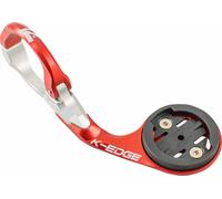 Soporte De Manillar K-EDGE Garmin Para Carrera 31.8mm Rojo/Plata