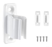 Soporte de manivela de toldo con clip seguro y hebilla para almacenamiento de mango de RV, material ABS y fácil montaje con tornillos