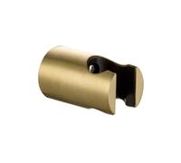 Soporte de mano de acero inoxidable para rociador de bidé de inodoro, soporte de cabezal de ducha, soporte de barra de pared, soporte de abrazadera ajustable (dorado-2)