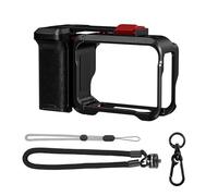 Soporte de mano profesional AntiShake para cámaras deportivas para imágenes suaves en entornos dinámicos, mango de vlog