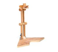 Soporte de marco de aro de costura de, altura ajustable, soporte de marco de bordado de madera para costura, artesanía, decoración del hogar, costura, soporte de bordado para ahorrar espacio
