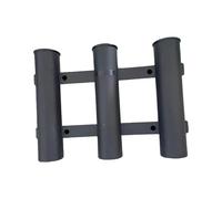 Soporte de marco de caña de pescar para barcos, 3 tubos de caña de pescar, soporte para botes marinos, kayaks, yates, para kayaks, garaje, enfriadores de remolque