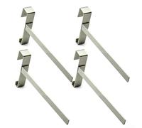 Soporte de marco de colmena resistente para apicultura, soporte de acero inoxidable para soporte de marco seguro y solución de almacenamiento (4 piezas)