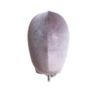 Soporte de marco de hierro plegable para organizar gorras de salón y organizador de soporte de pelucas de fácil montaje