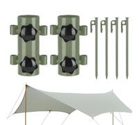 Soporte de mástil de tienda genérico, base compacta para mástil - soporte de tienda portátil | para suelo mueble arena nieve playa picnic senderismo pesca Backpacking festival al aire libre