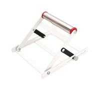 Soporte de materiales resistentes y ajustables para máquinas de corte con base antideslizante para zonas de trabajo, soporte de elevación ajustable