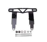 Soporte de Matrícula Compatible con Yamaha MT-09/SP MT09 2024 2025 Soporte de matrícula de Motocicleta Eliminador de Guardabarros de Montaje bajo Portamatriculas(A)
