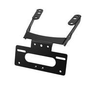 Soporte de matrícula con luz LED Compatible con 401, 250, 200 y 125 for Motocicletas. Eliminador de portamatrículas.(Black no Light)