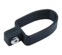 Soporte de matrícula de carrera para marcos de bicicleta de carretera SL6 SL7 SL8, soporte de montaje ligero de fibra de carbono con abrazaderas de fijación, adaptador de etiquetas de babero de
