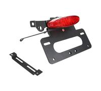Soporte de matrícula de Moto Ajuste para Husqvarna 701 Enduro Supermoto 2016-2024 Soporte de Montaje Placa matrícula Trasera eliminador Guardabarros(Red)