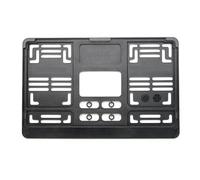 Soporte de matrícula for Coche, Sencillo, Compatible con los estándares Europeos. Universal Radio Marco(B)