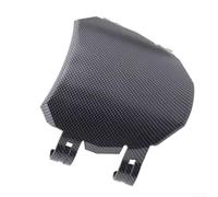 Soporte de matrícula frontal específico para 79bike con integración de parabrisas diseñado para Light ForBee para aplicaciones de bicicleta eléctrica (patrón de fibra de carbono)